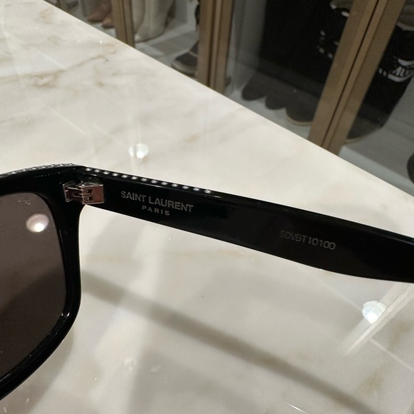 Saint Laurent Black Sunglasses - Picture 5 of 7